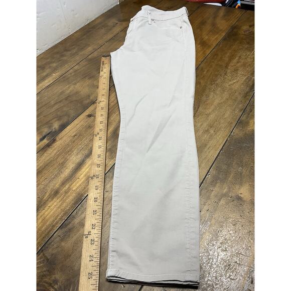 MOTHER The Looker Cropped Khaki Pants Size 29 Island Feever - Picture 11 of 11